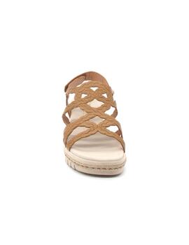 Sandalia Giorda 25102 cuero para mujer