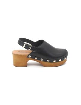 Zueco Diezdedos 7261702 negro para mujer