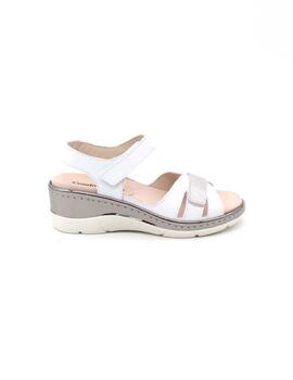 Sandalia Comfort PORTO-204-CL blanco para mujer