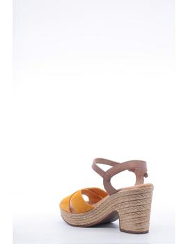 Sandalia Tacón OH MY SANDALS Mujer Mostaza 4376