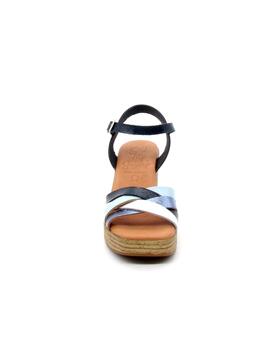 Sandalia Oh My Sandals 5469 marino/tabaco mujer