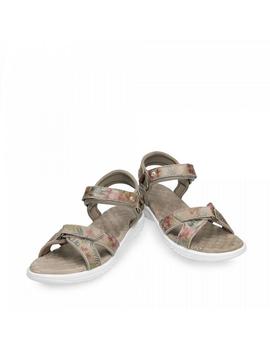 Sandalia PANAMA JACK Mujer Taupe NOJA TROPICAL 