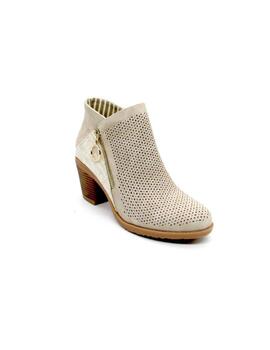 Botin Chika 10 TONIA 14 beige para mujer