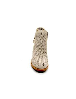 Botin Chika 10 TONIA 14 beige para mujer