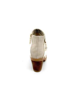 Botin Chika 10 TONIA 14 beige para mujer