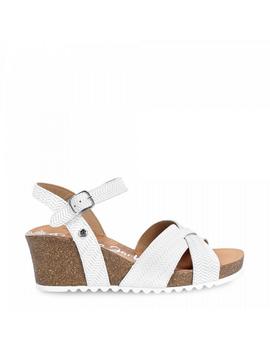 Sandalia PANAMA JACK Mujer Blanco VIKA MENORCA