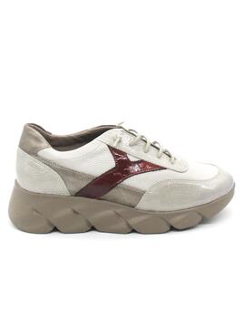 Zapato Deportivo 24 HRS 26261 taupe para mujer