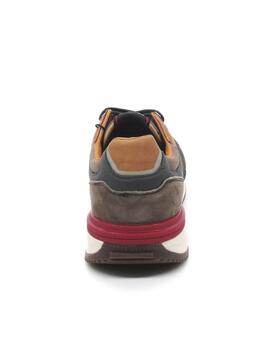 Zapatilla Pepe Jeans PMS60027 khaki para hombre
