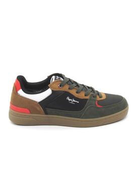Zapatilla Pepe Jeans PMS00027 khaki para hombre
