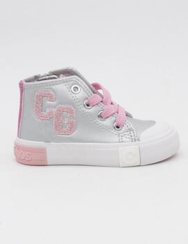 Zapatilla Osito 127004 gris para niña