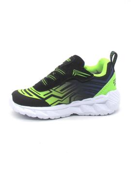 Zapatilla Skechers S Lights Magna-Lights negro/ve