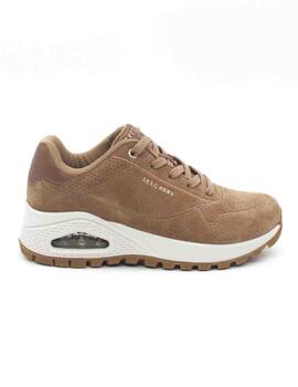 Zapatilla Skechers Uno Rugged Chillproof taupe