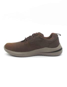 Zapatilla Skechers Delson 3.0 - Glavine marrón 