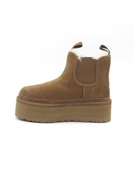 Botín UGG 1134526 camel con plataforma para mujer