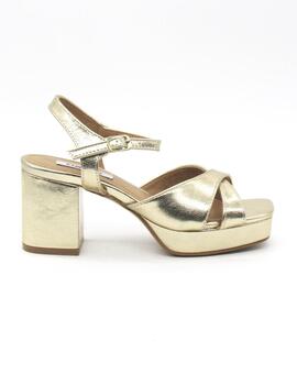 FLORA 25 CHIKA 10 SANDALIA ORO TACON