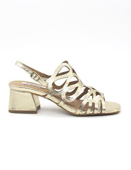 MELANIA 05 CHIKA 10 SANDALIA ORO TACON