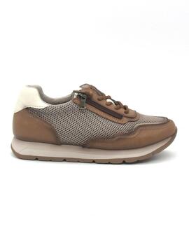 381 KHLOE Z. DEPORTIVO CUERO CREMA/CORDON