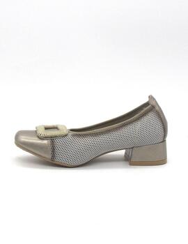 291 KHLOE ZAPATO BRONCE TACON
