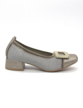 291 KHLOE ZAPATO BRONCE TACON
