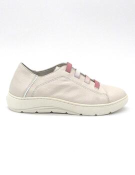 D9499 DORKING ZAPATO DEPORTIVO BLANCO GOMAS