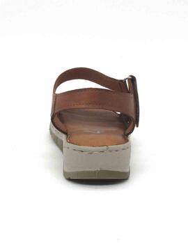 Sandalia 48 HORAS 514301/11 de color cuero para mujer