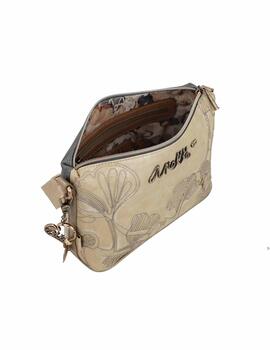 40823-329 ANEKKE BANDOLERA BEIGE/AZUL