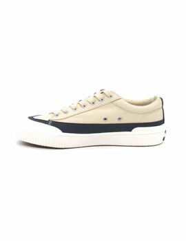 Zaptilla Pepe Jeans PMS31075(839) de color beige con cordón