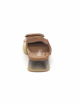 Zapato destalonado Hispanitas RH254046 de color cuero