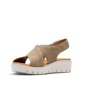 Sandalia Clarks Mujer Un Karely Hail Taupe