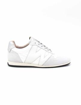 Zapatilla Wonders A-2730 blanco con cordón