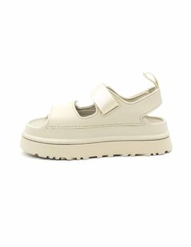 Sandalia UGG 1152685 de color beige con plataforma