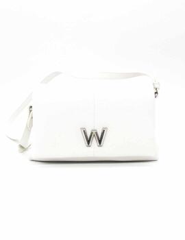 Bolso Wonders WB-55303 de color blanco para mujer