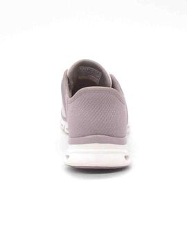 Zapatillas Skechers104566/NVE de color malva para mujer