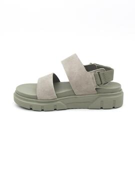 Sandalia Timberland TB0A61MGEO3 de color gris para mujer