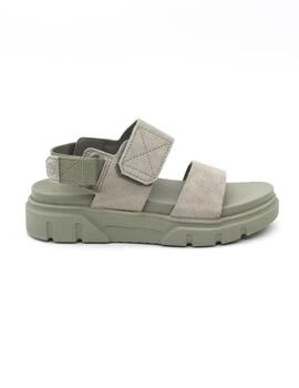 Sandalia Timberland TB0A61MGEO3 de color gris para mujer