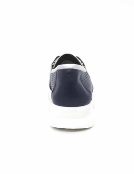 Mocasín 24HRS 26429 de color navy para mujer