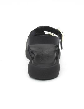 Sandalia Wonders AB-1012 de color negro para mujer