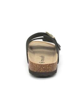 Sandalia Bio  Mysoft 25M075 de color Kaki para mujer
