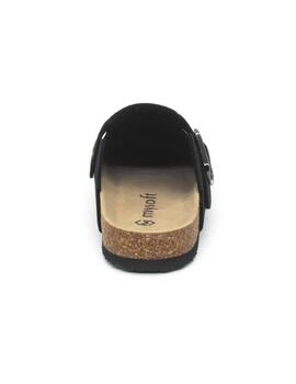 Zueco Mysoft 25M076 de color negro para mujer