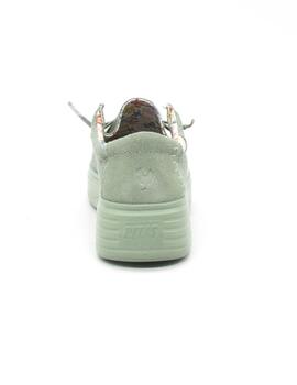 Nautico Pitas DAISY de color verde para mujer