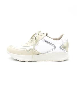 Zapato deportivo Pitillos 10413 de color crema para mujer