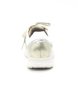 Zapato deportivo Pitillos 10413 de color crema para mujer