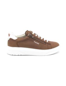 Zapato deportivo Fluchos F1969 de color cuero para hombre