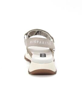 Sandalia Hispanitas CHV253896 de color taupe para mujer