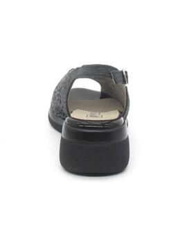 Sandalia Pitillos 10342 de color negro para mujer