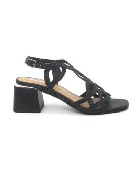 Sandalia Gioseppo 75451 CRESCENT de color negro pra mujer