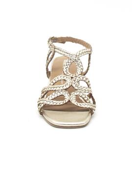 Sandalia Gioseppo 75451 CRESCENT de color dorado