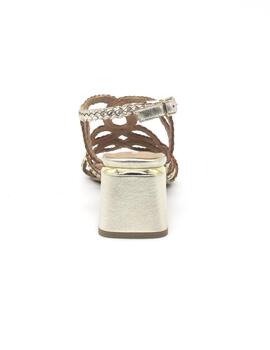 Sandalia Gioseppo 75451 CRESCENT de color dorado
