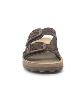 Sandalia Fantasy Sandals Bio leopardo para mujer