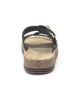 Sandalia Fantasy Sandals DESPOINA de color negro para mujer